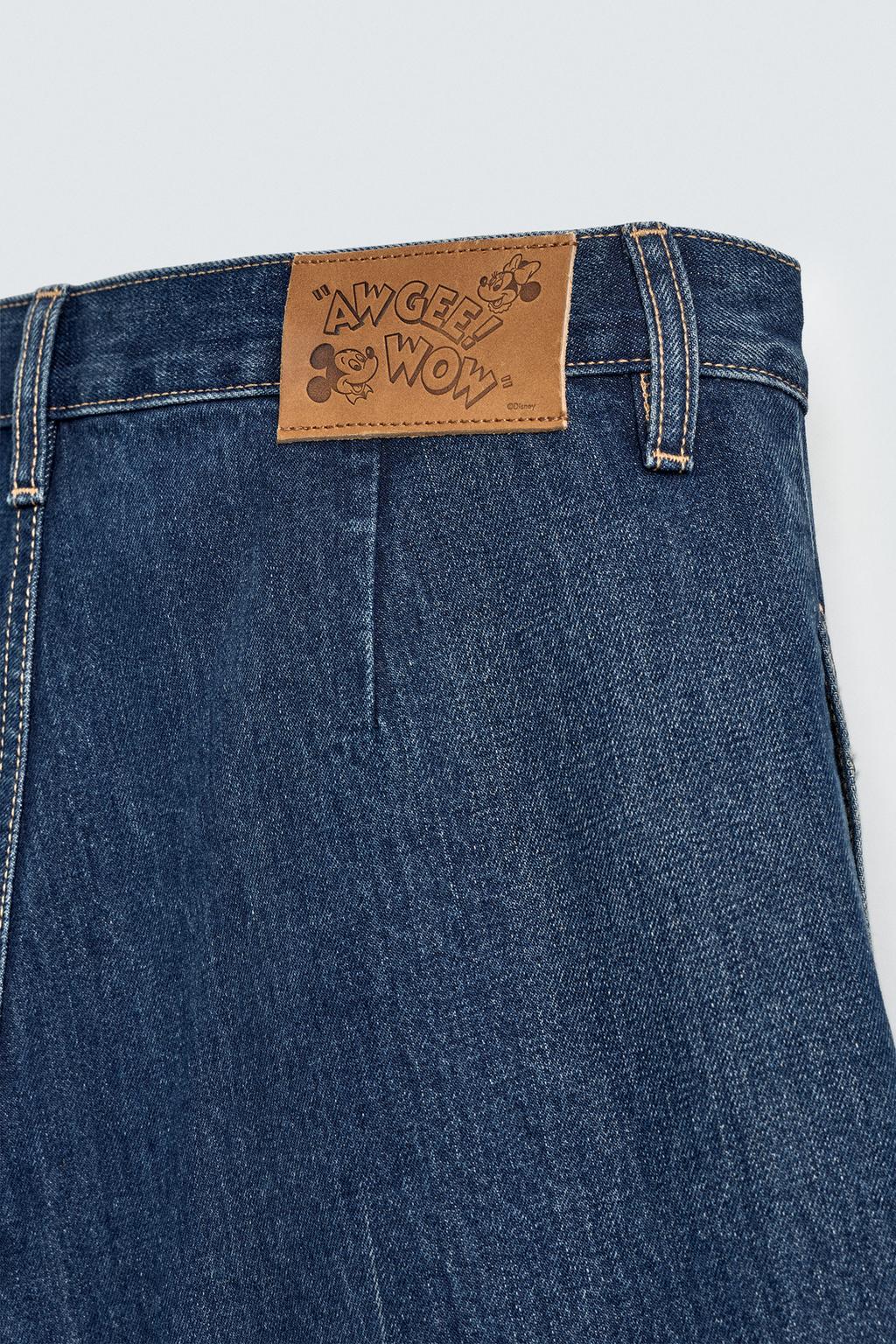 ДЖИНСОВЫЕ ШОРТЫ-БЕРМУДЫ HARRY LAMBERT FOR ZARA X DISNEY