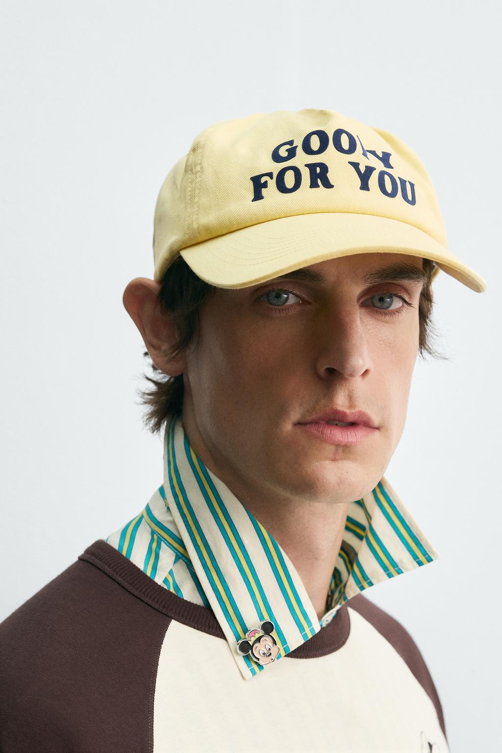 КЕПКА С ТЕКСТОМ HARRY LAMBERT FOR ZARA X DISNEY