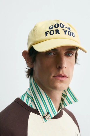 Кепка с текстом HARRY LAMBERT FOR ZARA X DISNEY- Заказать в России