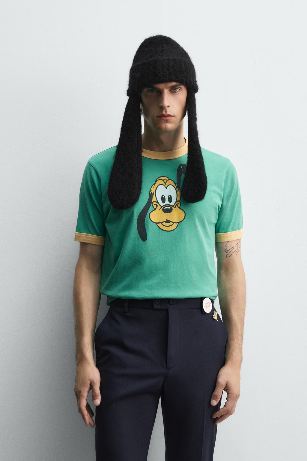 ФУТБОЛКА PLUTO HARRY LAMBERT FOR ZARA X DISNEY