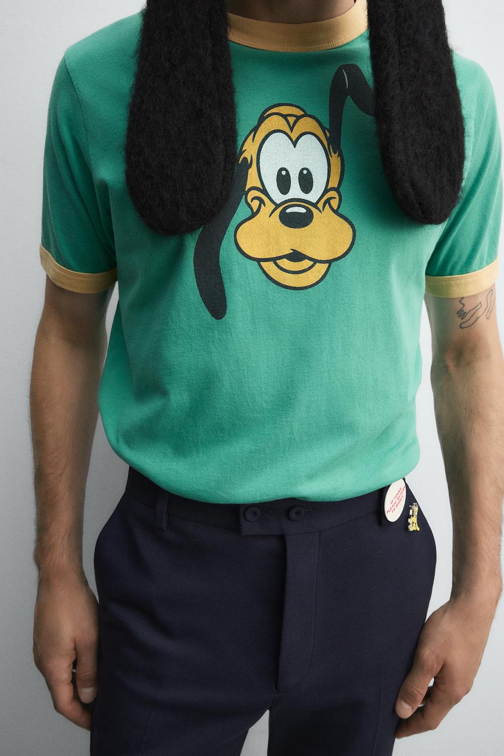 ФУТБОЛКА PLUTO HARRY LAMBERT FOR ZARA X DISNEY