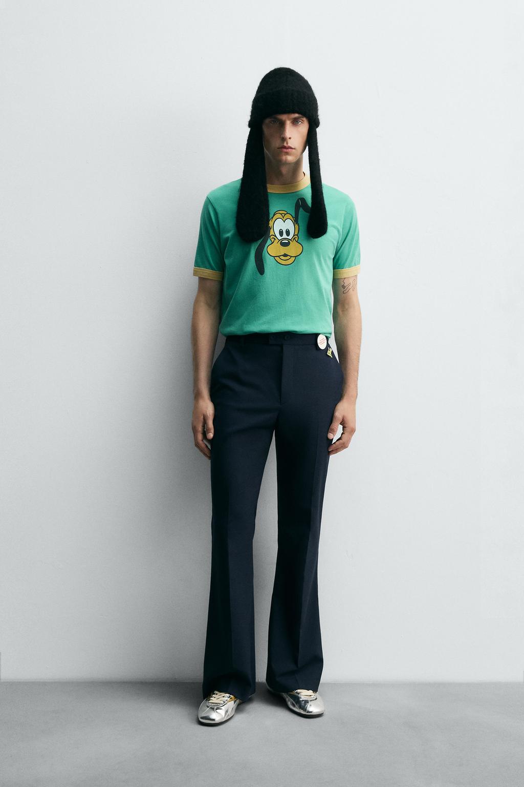 ФУТБОЛКА PLUTO HARRY LAMBERT FOR ZARA X DISNEY