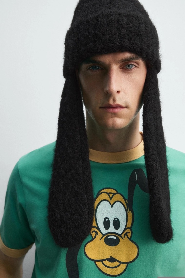 Футболка pluto harry lambert для zara x disney