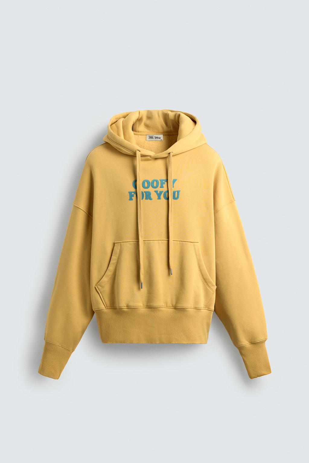 ХУДИ С ТЕКСТОМ И КАПЮШОНОМ HARRY LAMBERT FOR ZARA X DISNEY