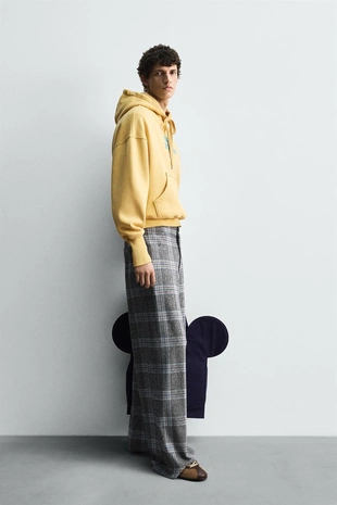 Худи с текстом и капюшоном HARRY LAMBERT FOR ZARA X DISNEY- Заказать в России