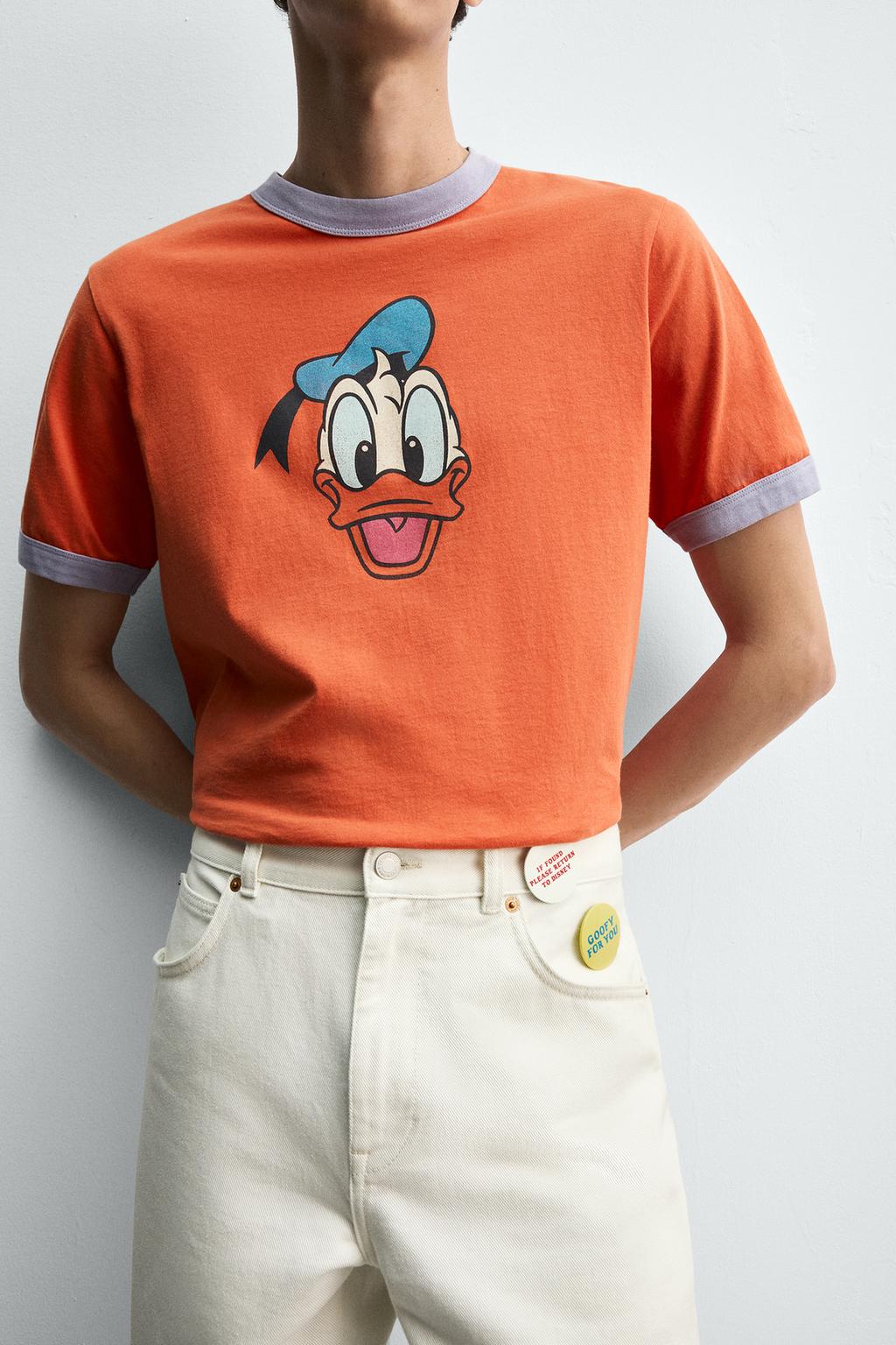 ФУТБОЛКА DONALD DUCK HARRY LAMBERT FOR ZARA X DISNEY