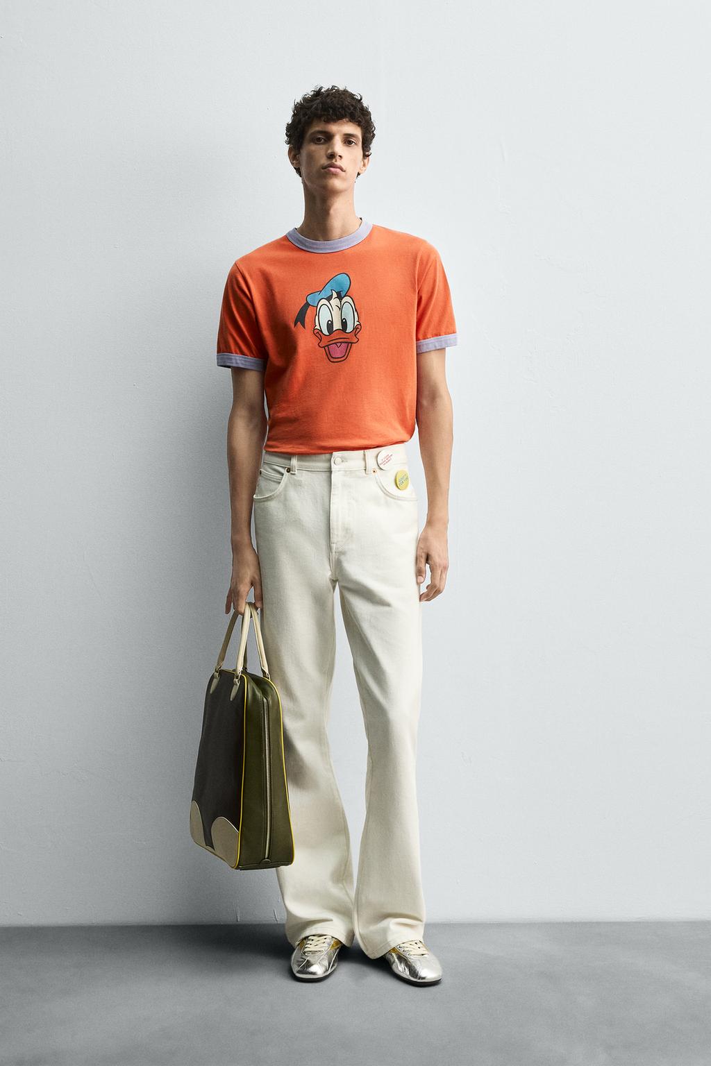 ФУТБОЛКА DONALD DUCK HARRY LAMBERT FOR ZARA X DISNEY