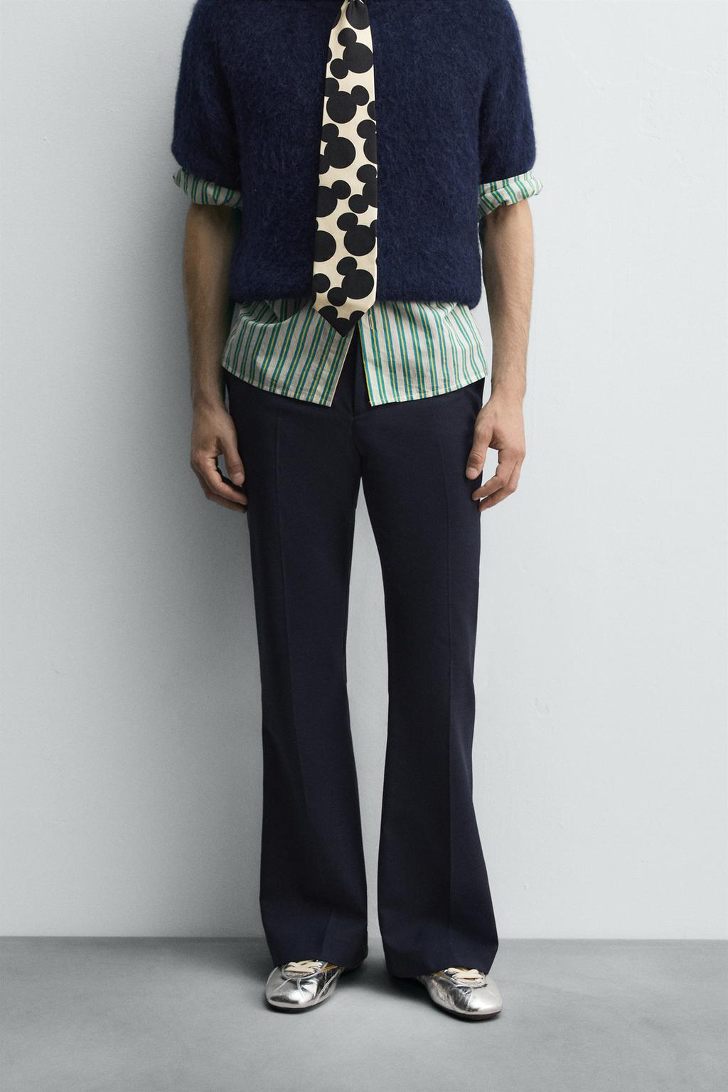 БРЮКИ КЛЕШ HARRY LAMBERT FOR ZARA X DISNEY