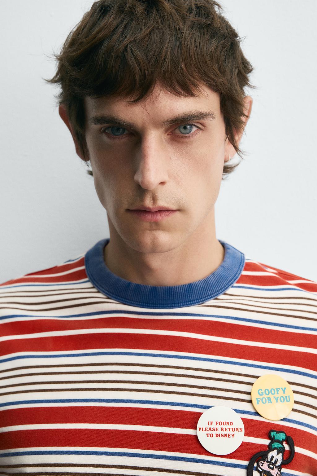 ФУТБОЛКА В ПОЛОСКУ HARRY LAMBERT FOR ZARA X DISNEY