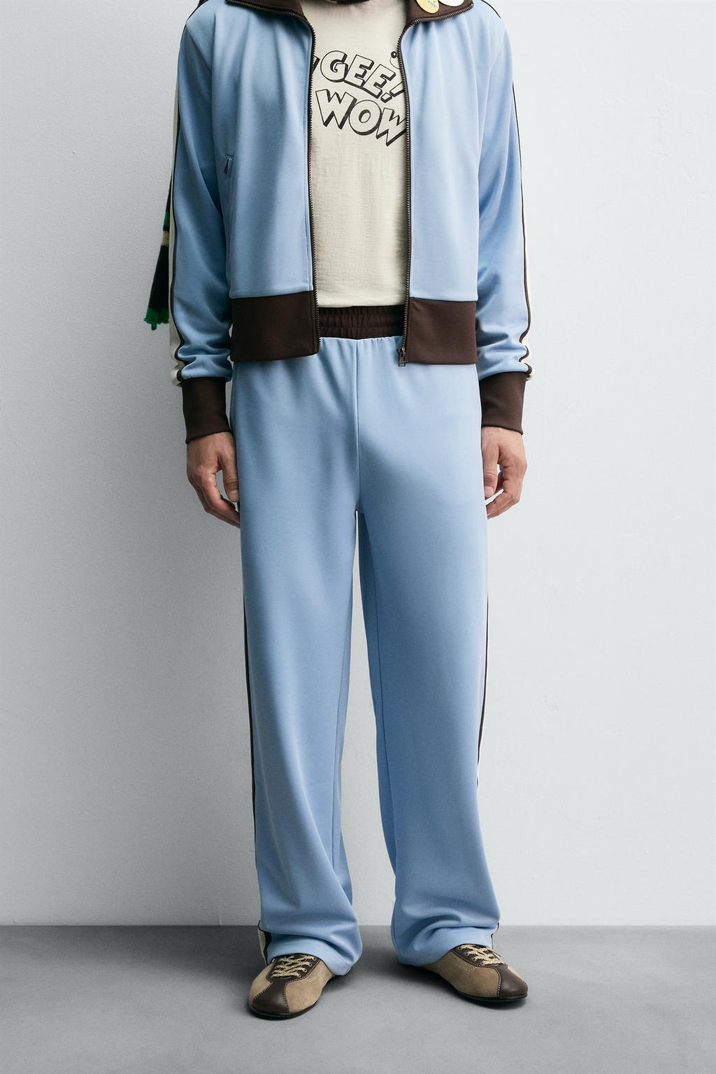 КОНТРАСТНЫЕ БРЮКИ-ДЖОГГЕРЫ HARRY LAMBERT FOR ZARA X DISNEY