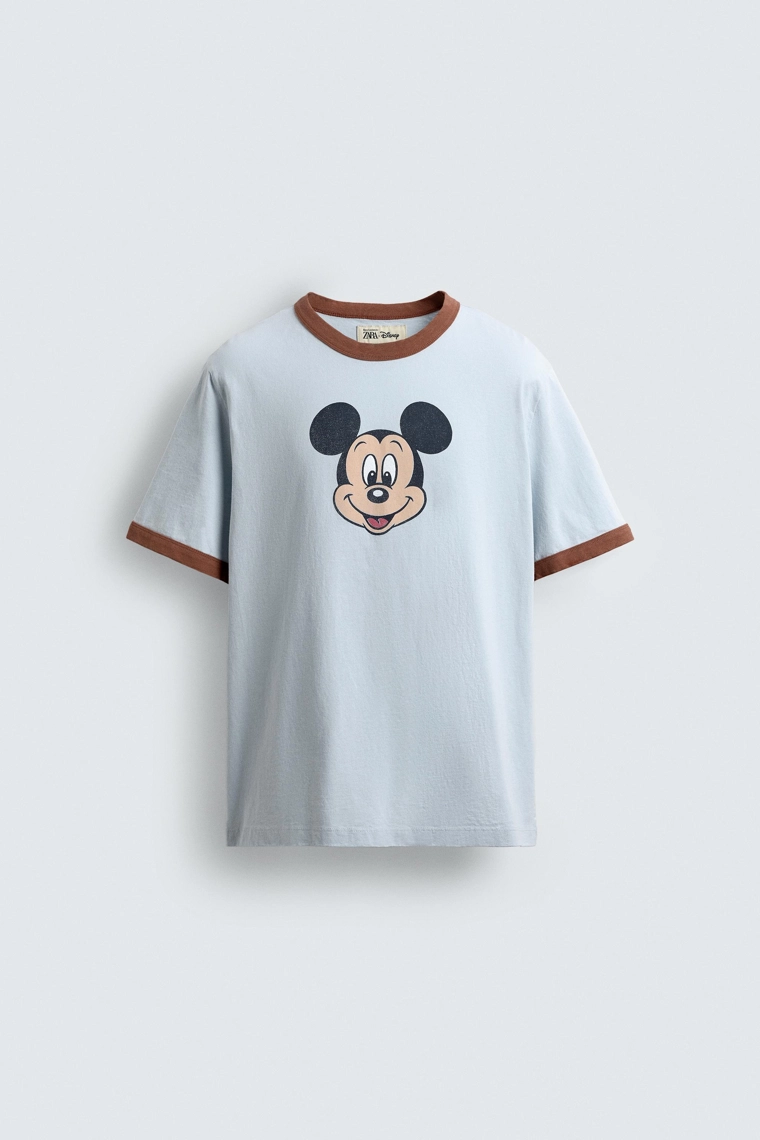 Футболка mickey mouse harry lambert для zara x disney