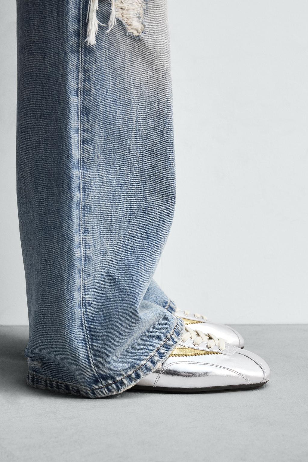 КОЖАНЫЕ КЕДЫ HARRY LAMBERT FOR ZARA X DISNEY