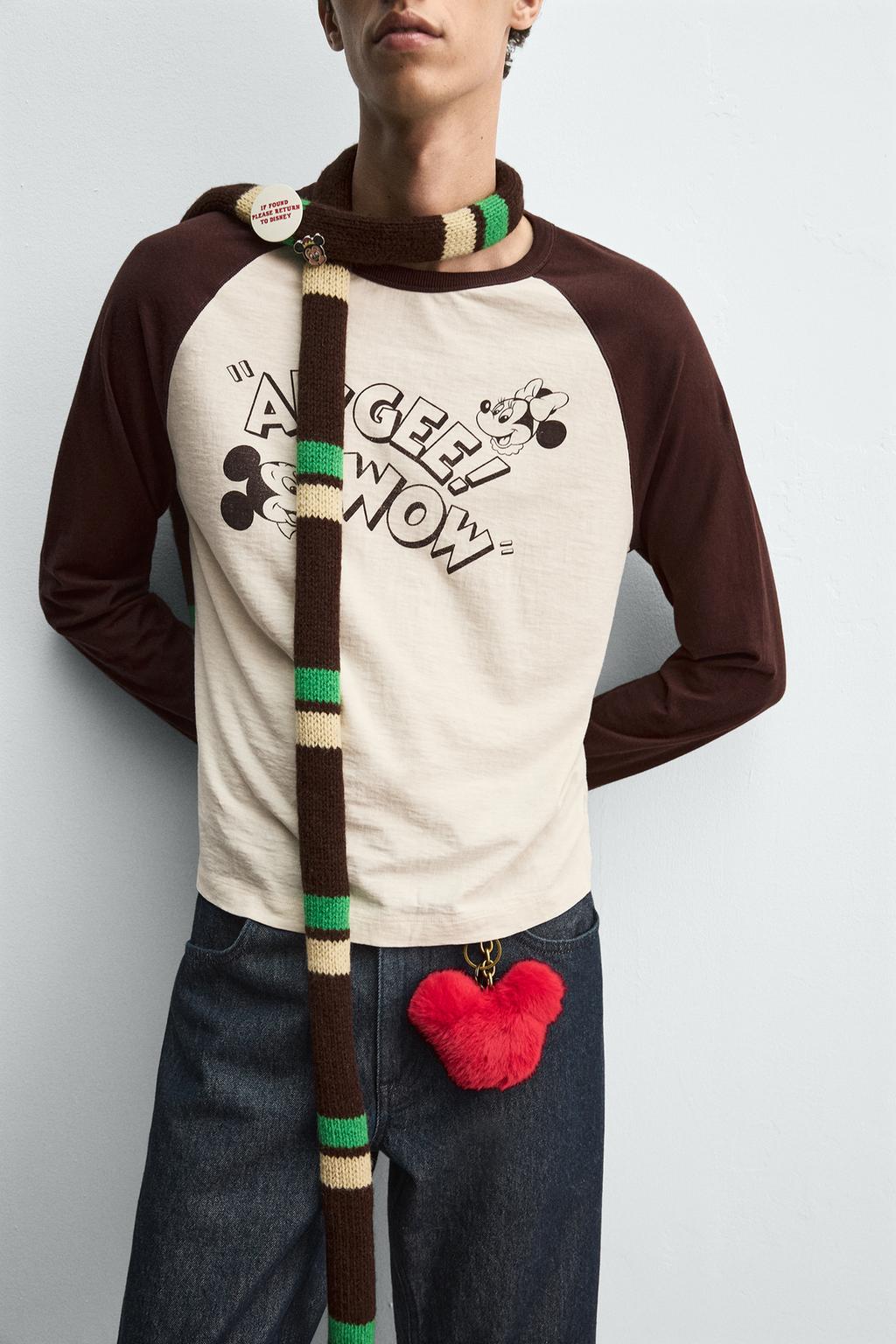 ФУТБОЛКА С ГРАФИКОЙ HARRY LAMBERT FOR ZARA X DISNEY