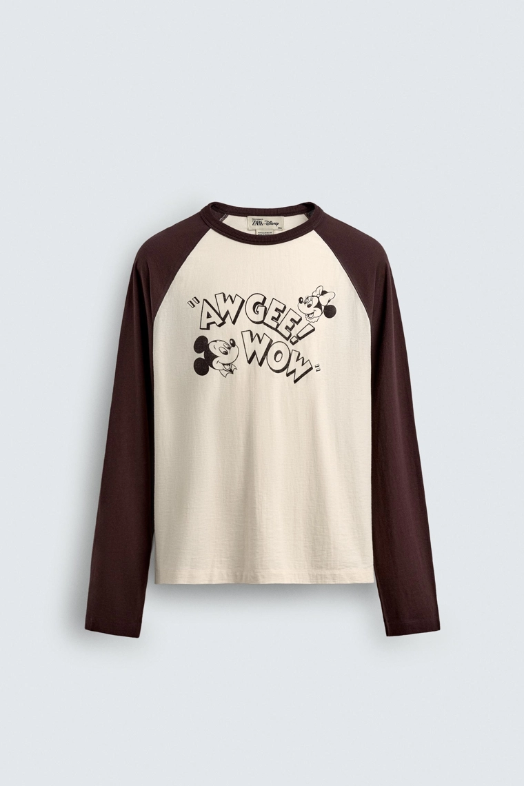 Футболка harry lambert для zara x disney с графическим принтом