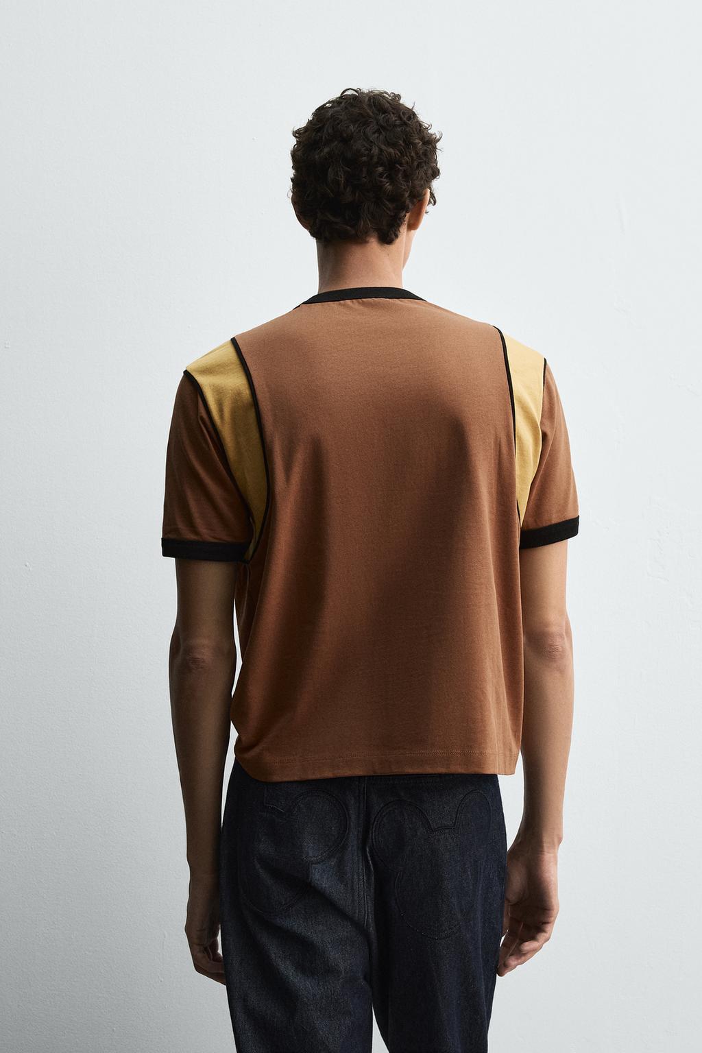 ФУТБОЛКА С КОНТРАСТНОЙ НАДПИСЬЮ HARRY LAMBERT FOR ZARA X DISNEY