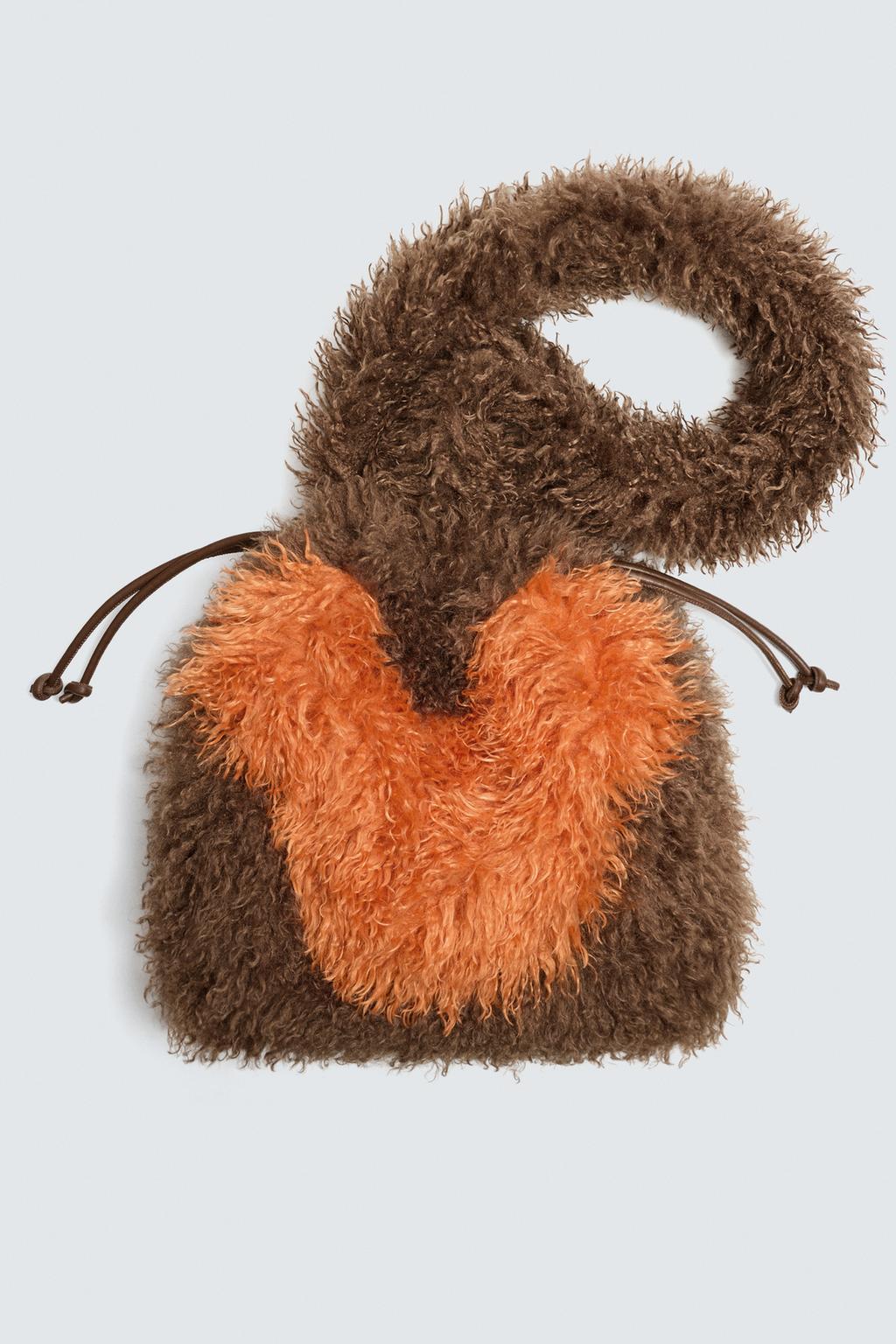 СУМКА-ШОПЕР МЕХОВАЯ HARRY LAMBERT FOR ZARA X DISNEY
