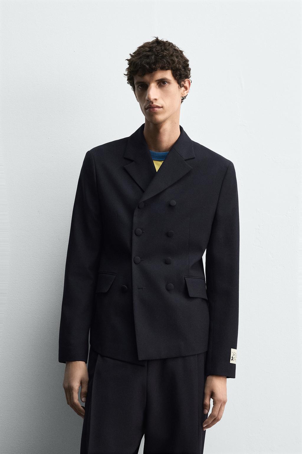 ДВУБОРТНЫЙ БЛЕЙЗЕР HARRY LAMBERT FOR ZARA X DISNEY