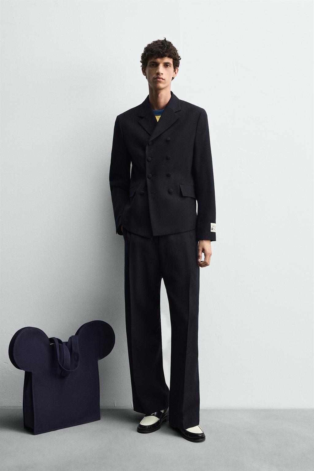 Zara Двубортный блейзер harry lambert for zara x disney - Цвет