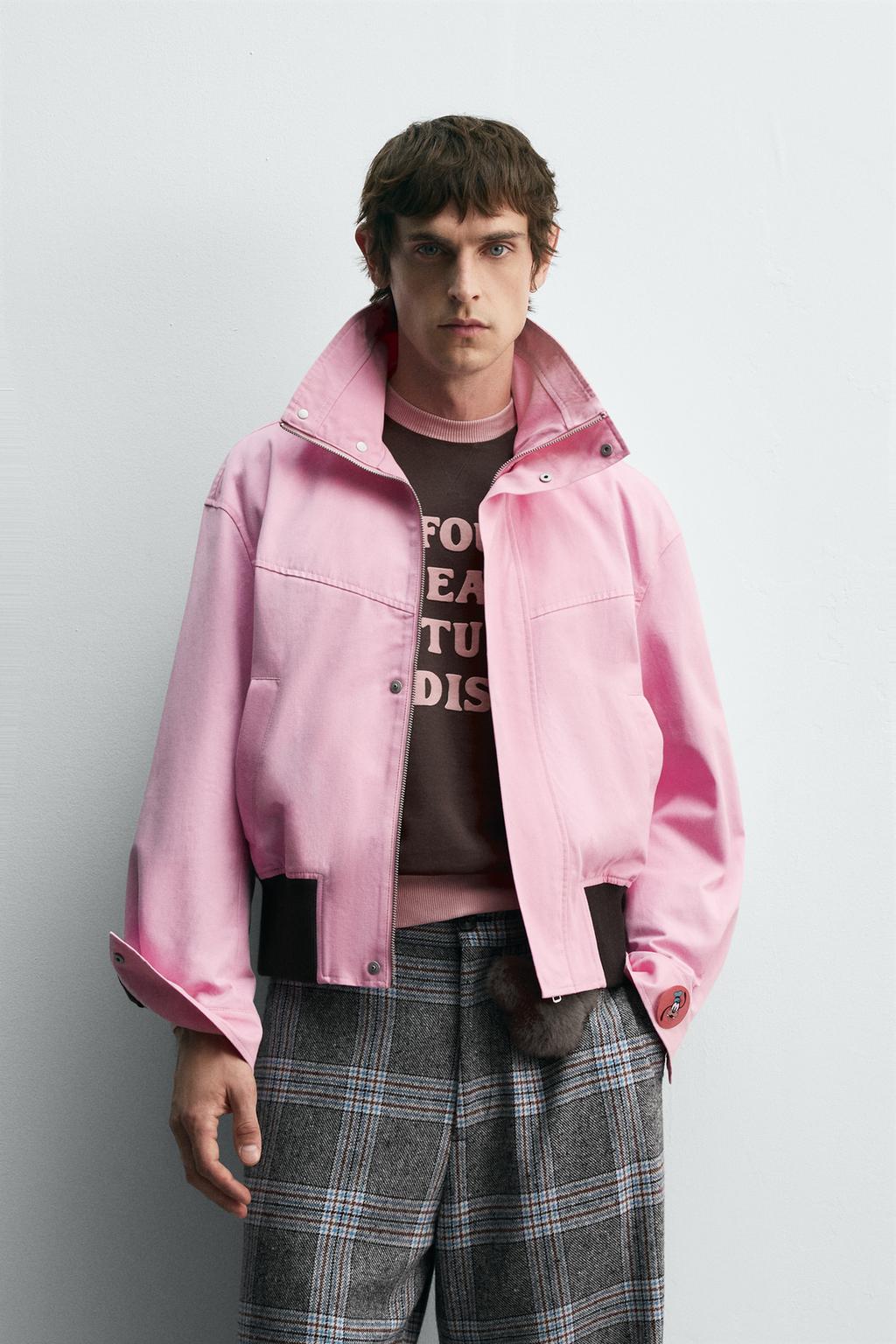 КУРТКА КОНТРАСТНАЯ HARRY LAMBERT FOR ZARA X DISNEY