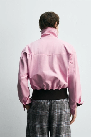 Куртка контрастная HARRY LAMBERT FOR ZARA X DISNEY- Заказать в России