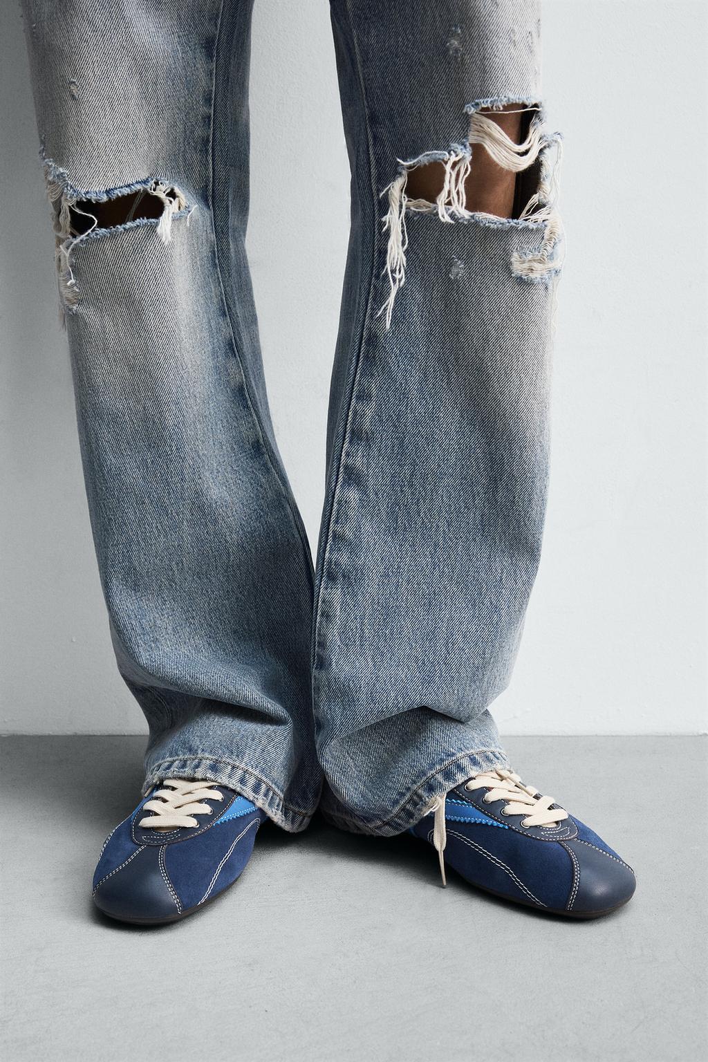 КОЖАНЫЕ КЕДЫ HARRY LAMBERT FOR ZARA X DISNEY
