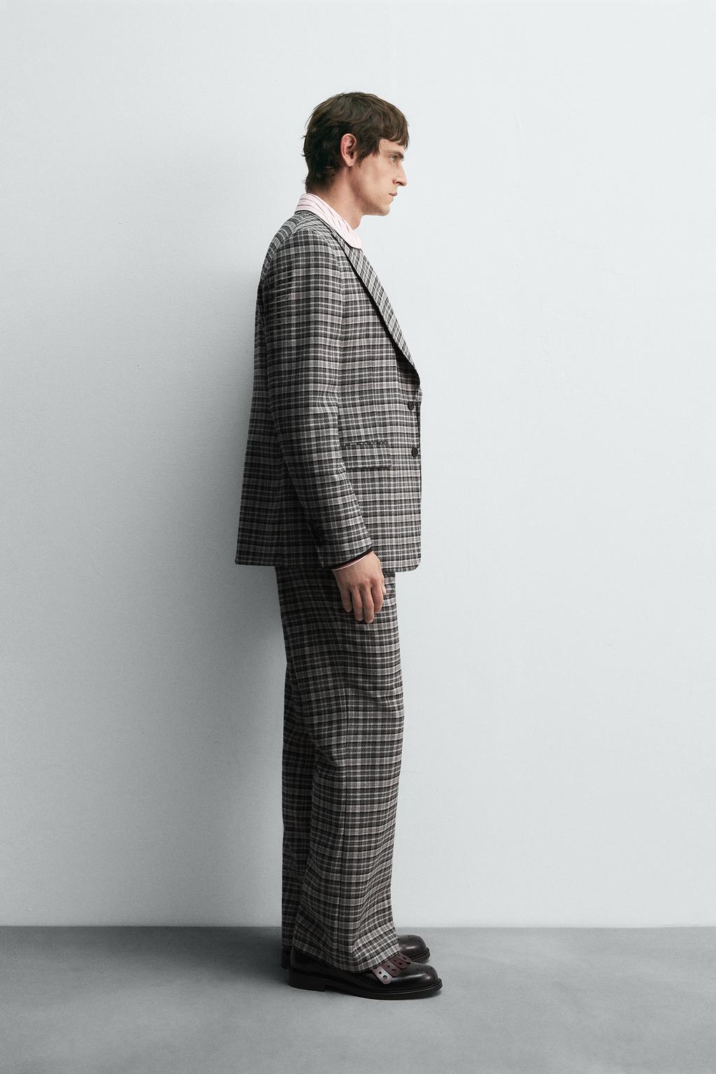 БРЮКИ В КЛЕТКУ HARRY LAMBERT FOR ZARA X DISNEY