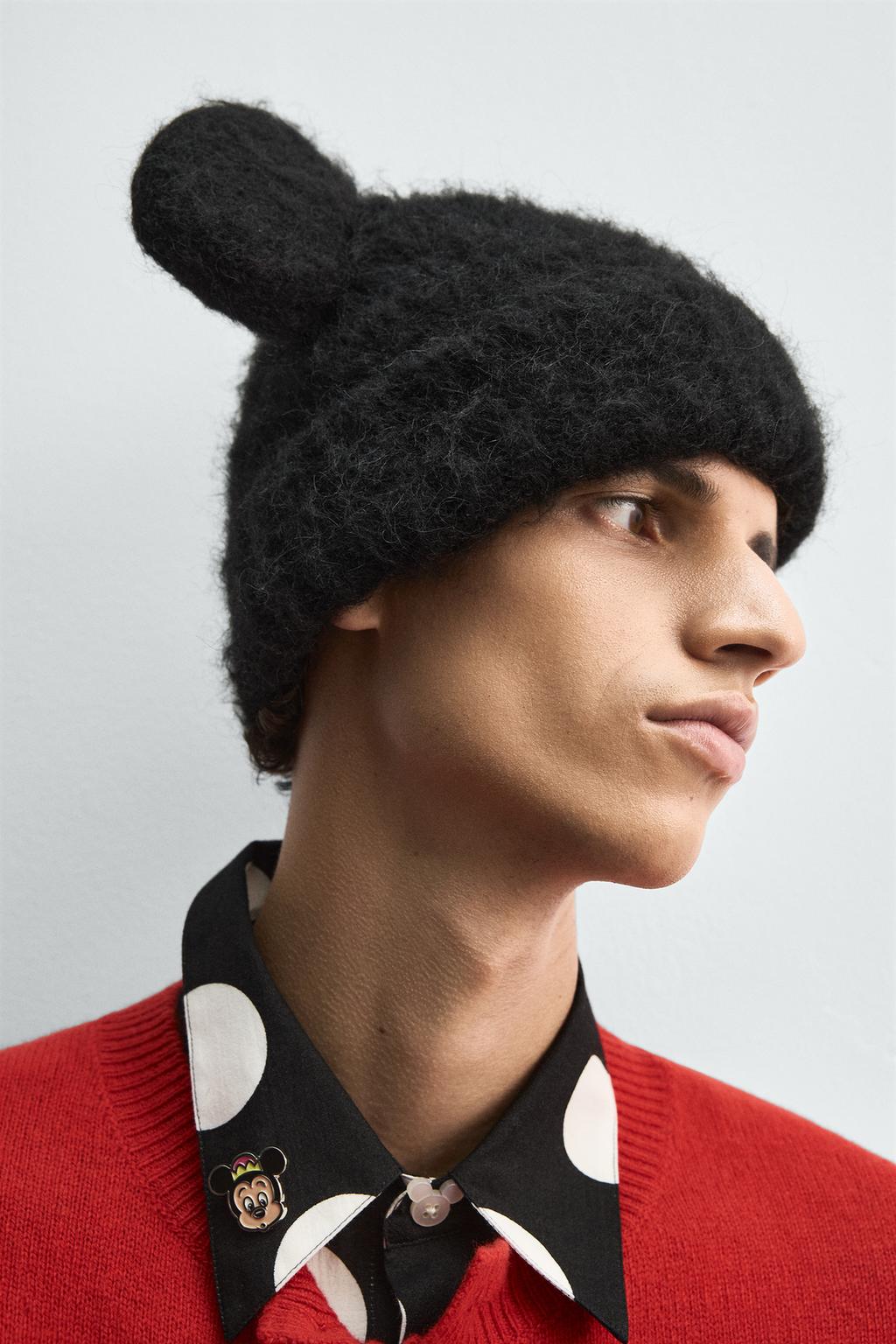 КАРДИГАН С НАШИВКОЙ MINNIE MOUSE HARRY LAMBERT ДЛЯ ZARA X DISNEY