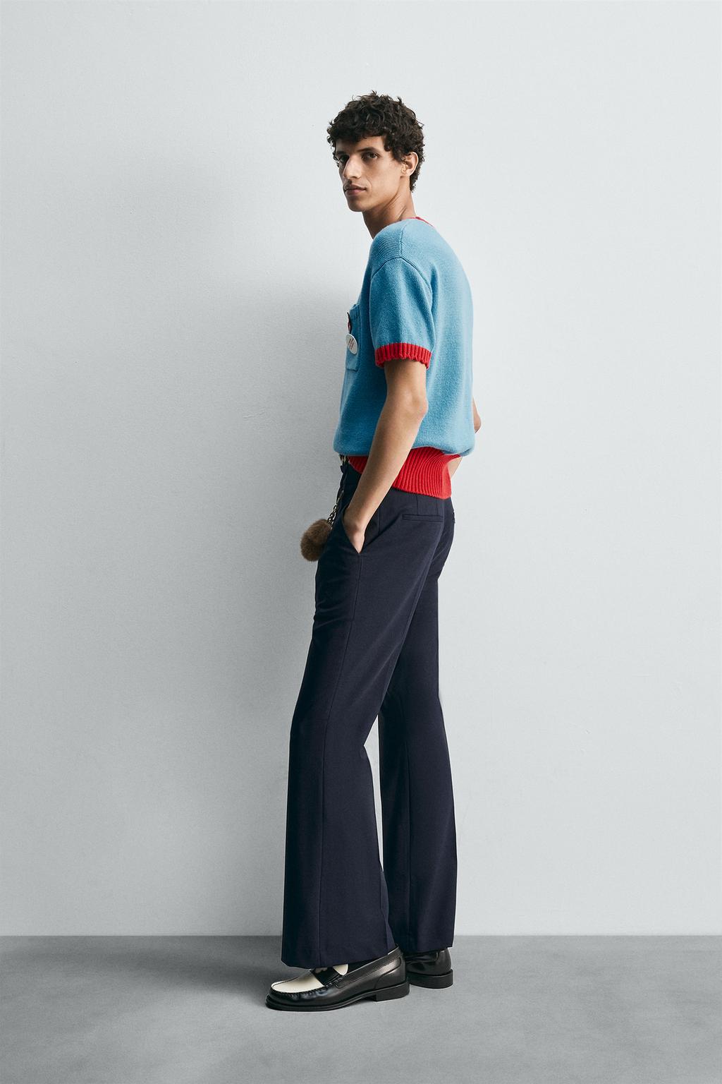 ТРИКОТАЖНАЯ ФУТБОЛКА С КОНТРАСТНОЙ ОТДЕЛКОЙ HARRY LAMBERT FOR ZARA X DISNEY
