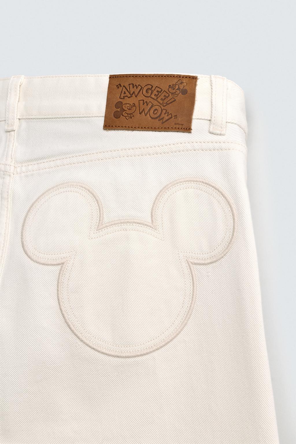 ДЖИНСЫ КЛЕШ HARRY LAMBERT FOR ZARA X DISNEY