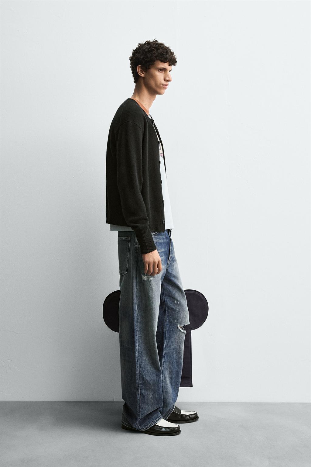 КАРДИГАН С НАШИВКОЙ MICKEY MOUSE HARRY LAMBERT FOR ZARA X DISNEY