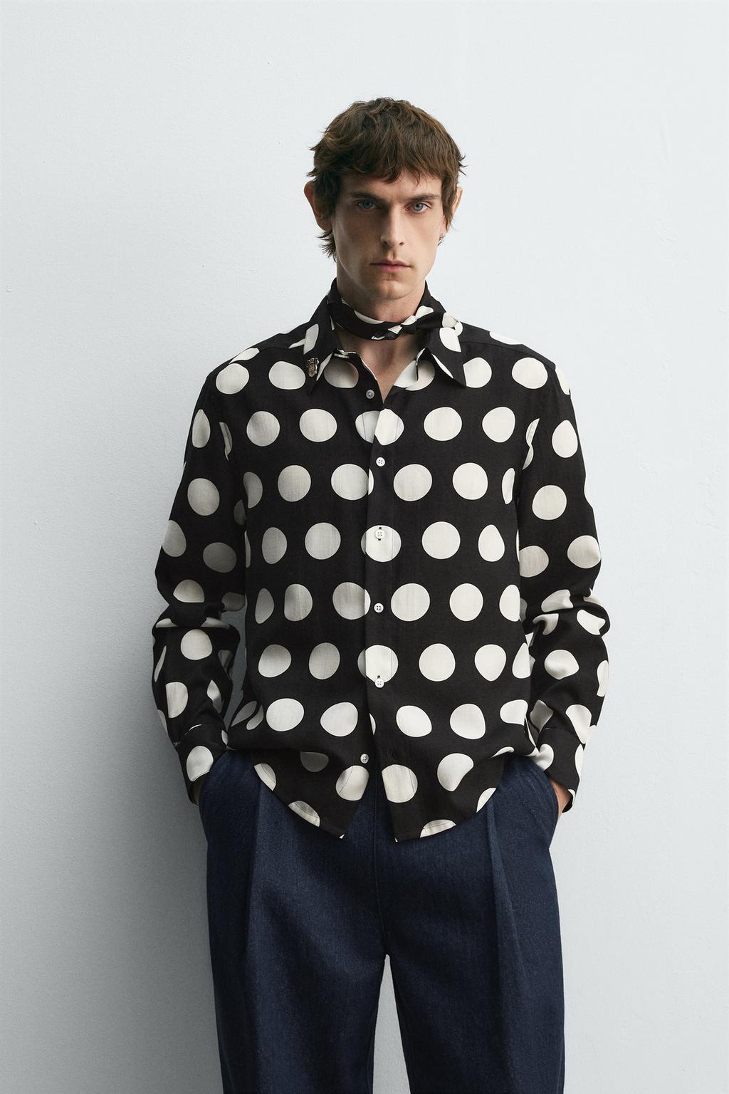 РУБАШКА В ГОРОШЕК HARRY LAMBERT FOR ZARA X DISNEY