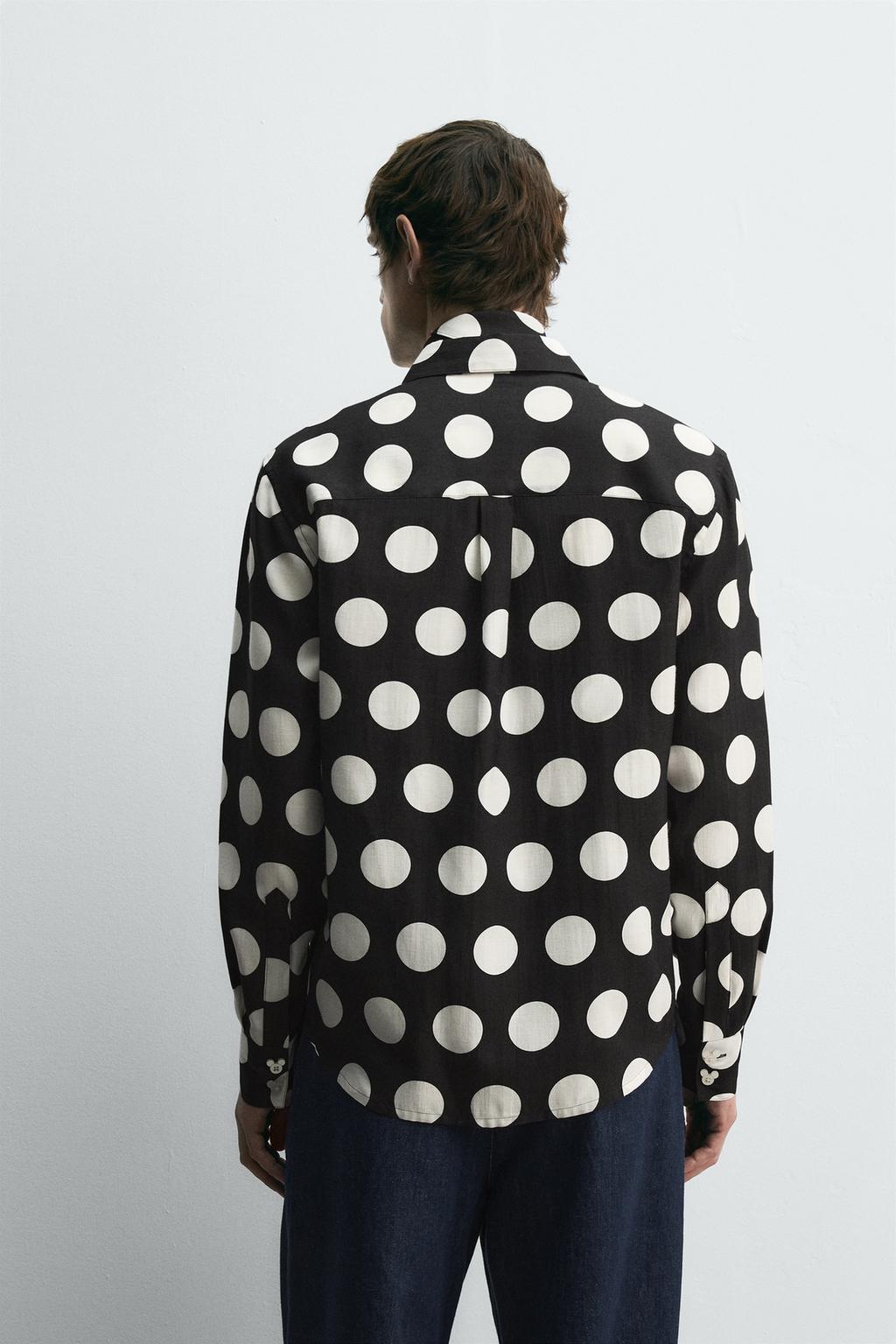РУБАШКА В ГОРОШЕК HARRY LAMBERT FOR ZARA X DISNEY