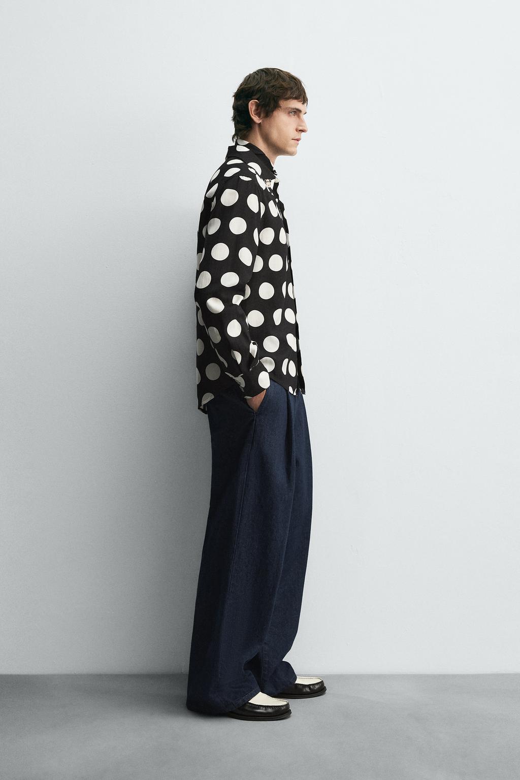 РУБАШКА В ГОРОШЕК HARRY LAMBERT FOR ZARA X DISNEY