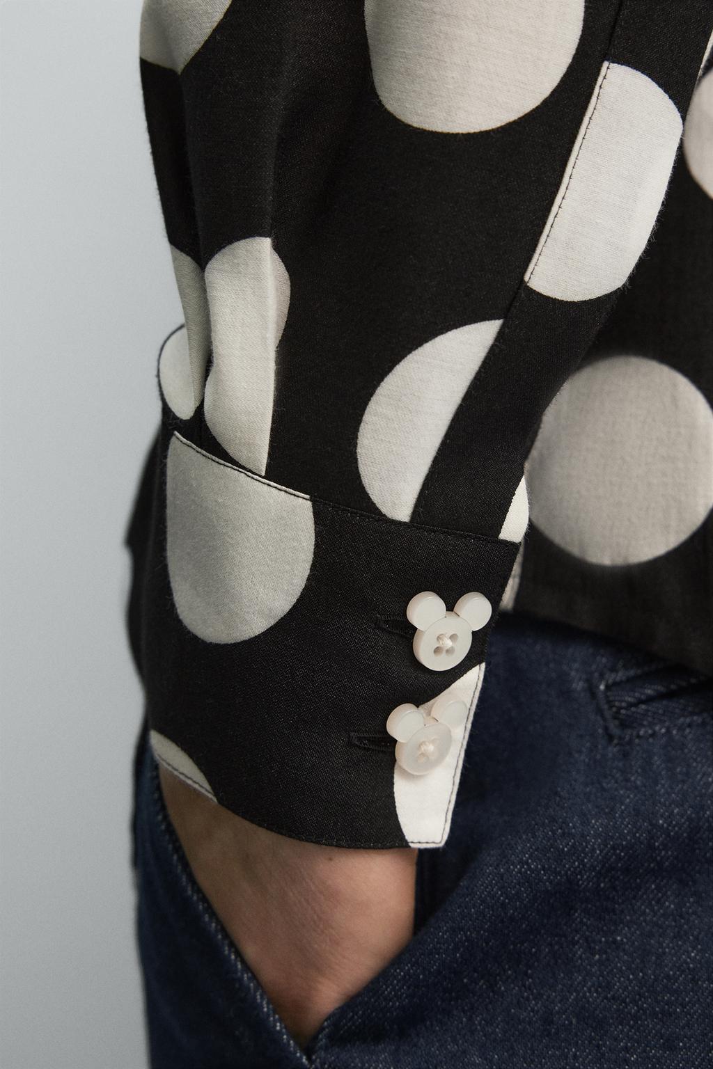 РУБАШКА В ГОРОШЕК HARRY LAMBERT FOR ZARA X DISNEY