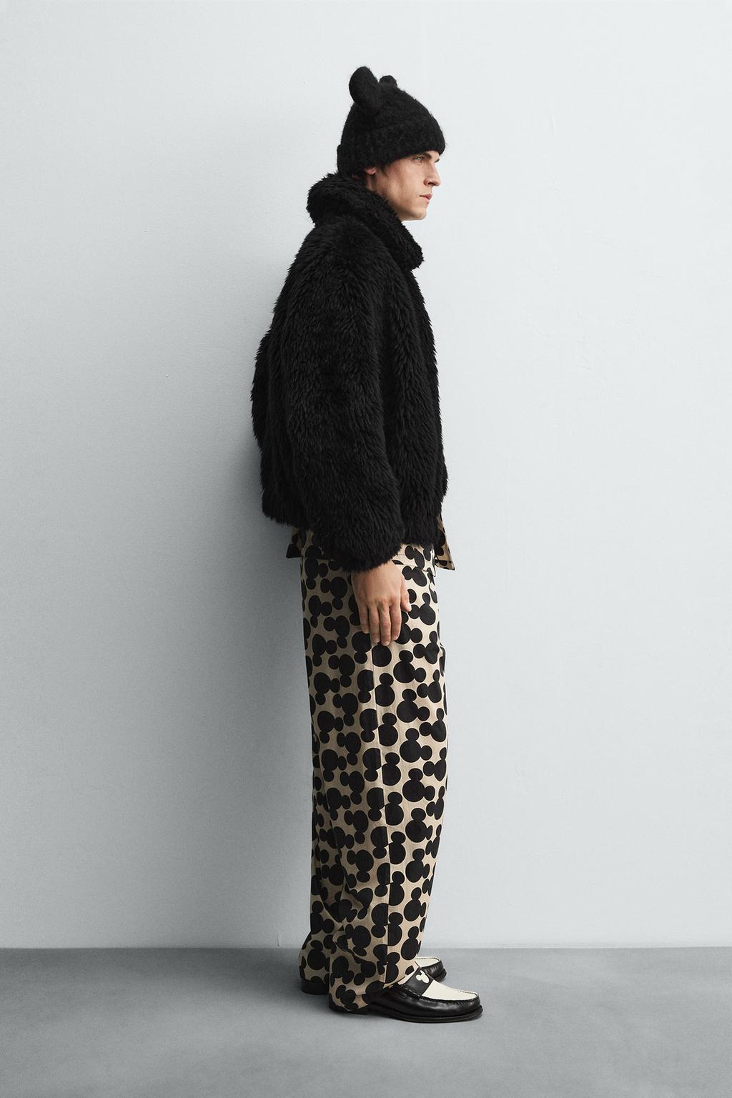 КУРТКА ИЗ ИСКУССТВЕННОГО МЕХА HARRY LAMBERT FOR ZARA X DISNEY