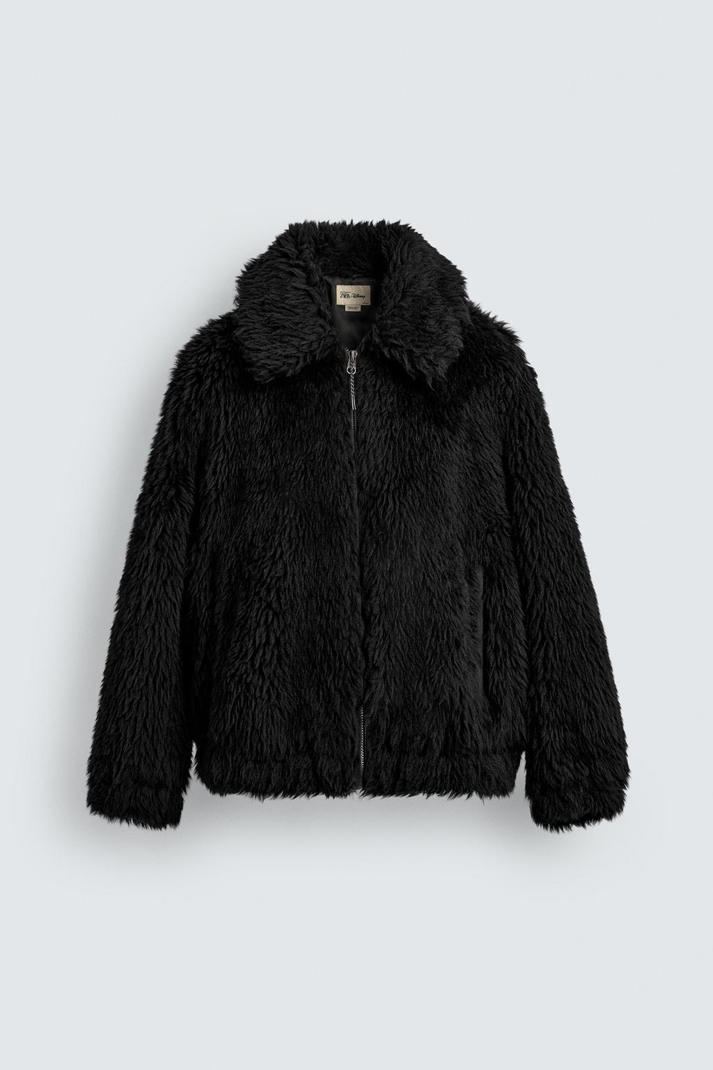 КУРТКА ИЗ ИСКУССТВЕННОГО МЕХА HARRY LAMBERT FOR ZARA X DISNEY