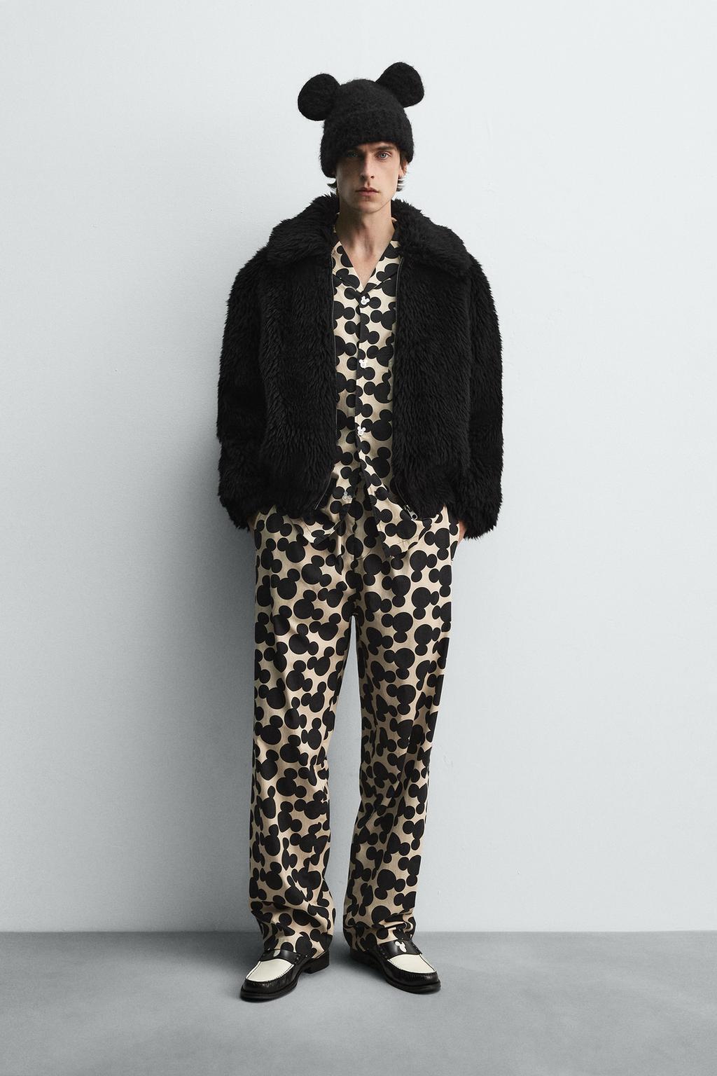 КУРТКА ИЗ ИСКУССТВЕННОГО МЕХА HARRY LAMBERT FOR ZARA X DISNEY