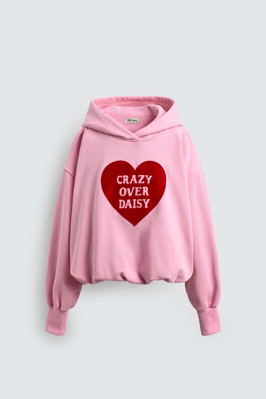 ТОЛСТОВКА С КАПЮШОНОМ И НАДПИСЬЮ HARRY LAMBERT FOR ZARA X DISNEY (7–14 ЛЕТ)