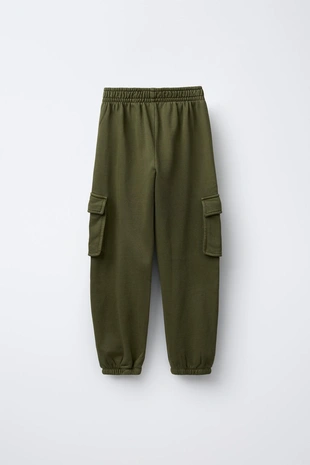 Комплект из толстовки и брюк-джоггеров карго с нашивкой- Заказать в России