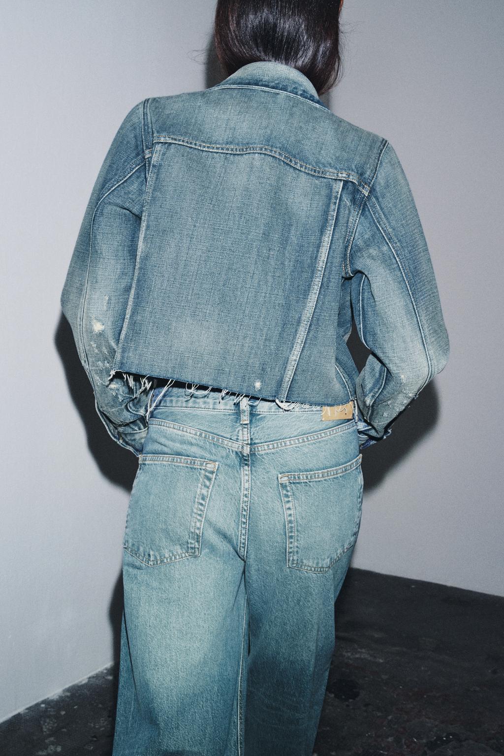 ДЖИНСЫ BAGGY СО СРЕДНЕЙ ПОСАДКОЙ — ZW COLLECTION
