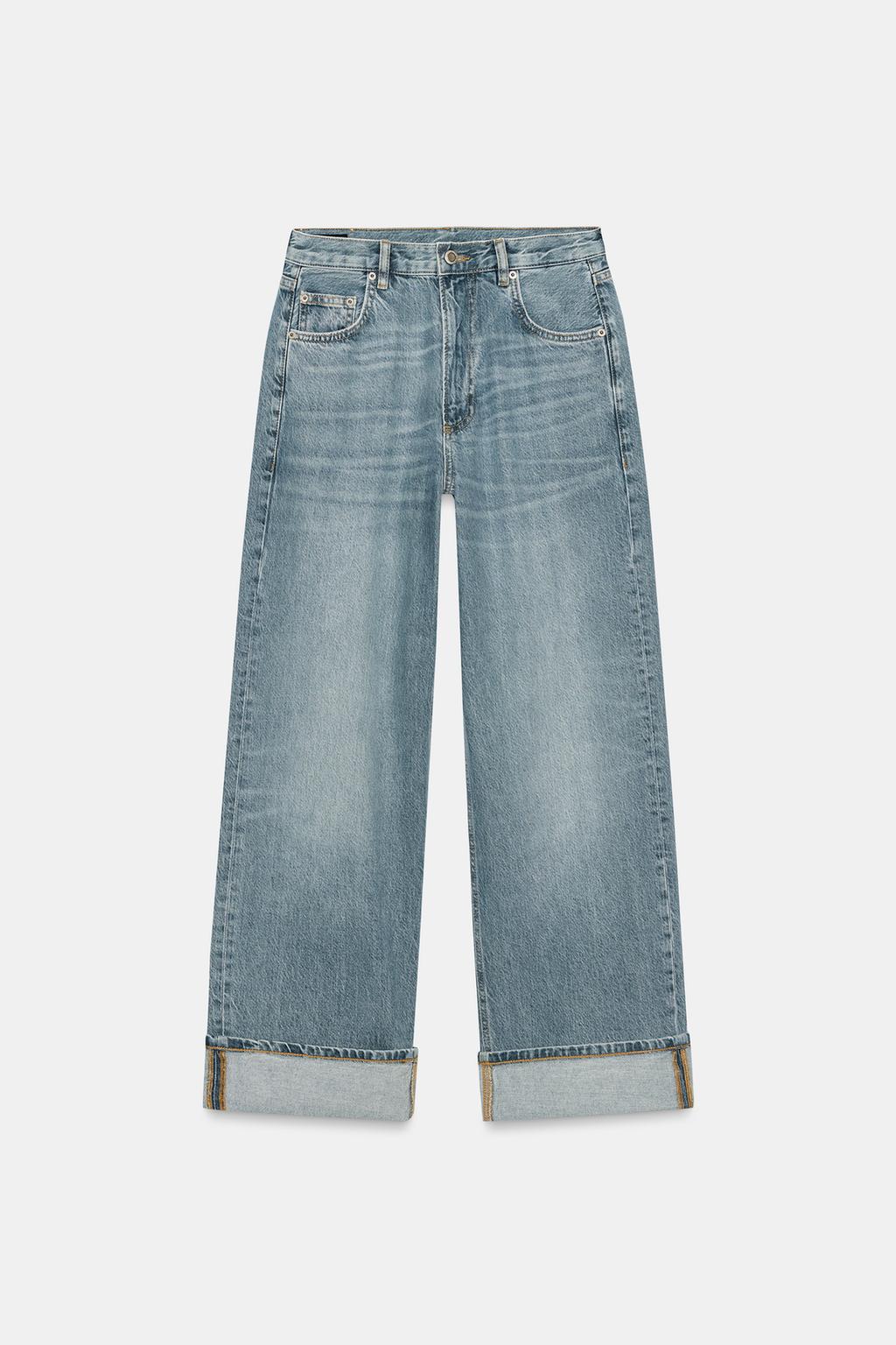 ДЖИНСЫ BAGGY СО СРЕДНЕЙ ПОСАДКОЙ — ZW COLLECTION