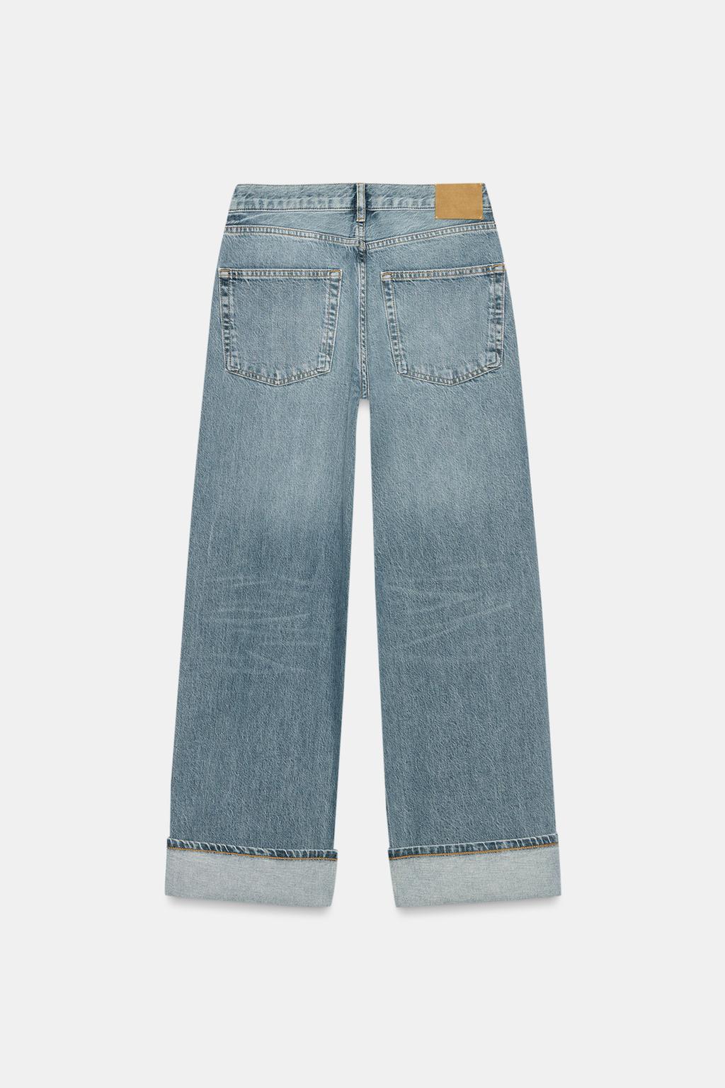 ДЖИНСЫ BAGGY СО СРЕДНЕЙ ПОСАДКОЙ — ZW COLLECTION