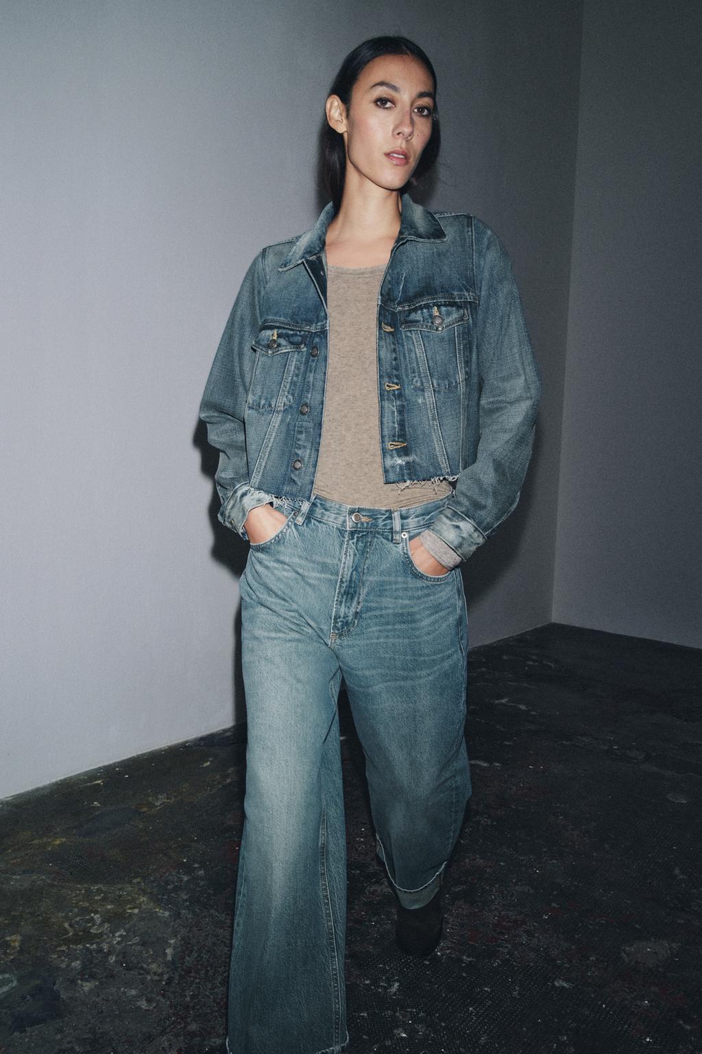 ДЖИНСЫ BAGGY СО СРЕДНЕЙ ПОСАДКОЙ — ZW COLLECTION
