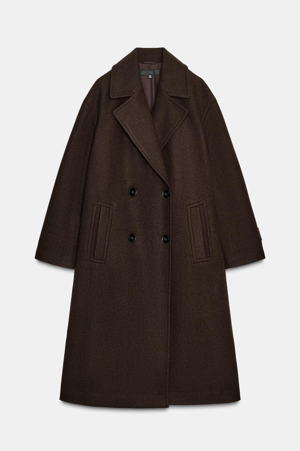 ПАЛЬТО OVERSIZE ИЗ МЯГКОЙ ТКАНИ