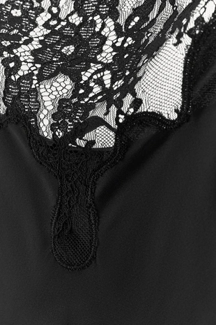 Атласное платье с кружевом- Заказать в России