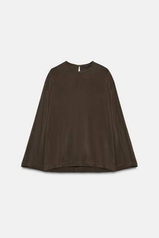 Блуза из струящейся ткани — ZW COLLECTION- Заказать в России