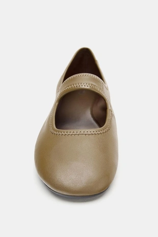 Мягкие балетки с ремешком- Заказать в России