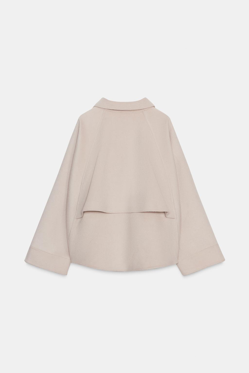КУРТКА ИЗ ШЕРСТИ С ЗАСТЕЖКОЙ-МОЛНИЕЙ — ZW COLLECTION