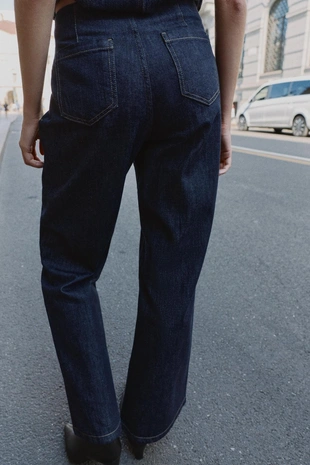 Джинсы Z1975 WIDE LEG с высокой посадкой- Заказать в России