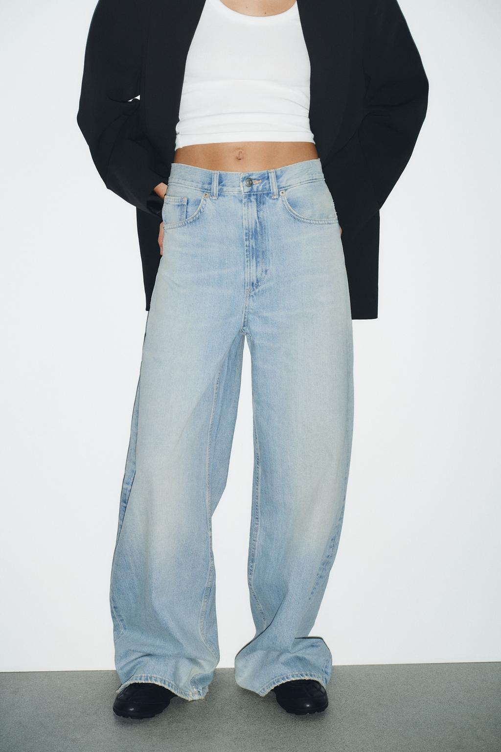 ДЖИНСЫ TRF EXTRA WIDE LEG С ВЫСОКОЙ ПОСАДКОЙ
